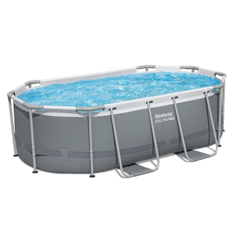 Basen stelażowy Power Steel 305x200x84 10x6FT BESTWAY + 5w1 + ChemConnect