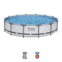 Basen stelażowy Steel Pro MAX 427x84 14FT BESTWAY 3w1 + Pompa + Filtr II