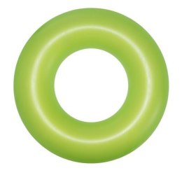 Dmuchane Koło do pływania dla dzieci 10+ Neon Zielony BESTWAY 91cm