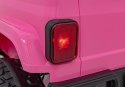 Auto terenowe OFF-ROAD 3.0 dla dzieci Różowy + Pilot + Wolny Start + Pasy + Audio LED