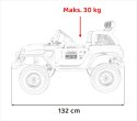 Auto terenowe OFF-ROAD 3.0 dla dzieci Różowy + Pilot + Wolny Start + Pasy + Audio LED