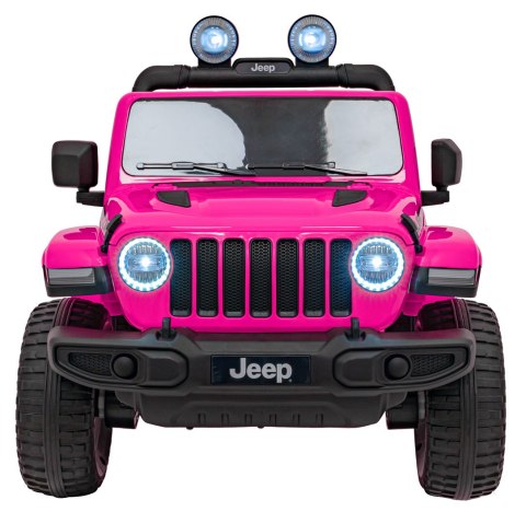 Pojazd Jeep Wrangler Rubicon Różowy