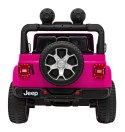 Pojazd Jeep Wrangler Rubicon Różowy