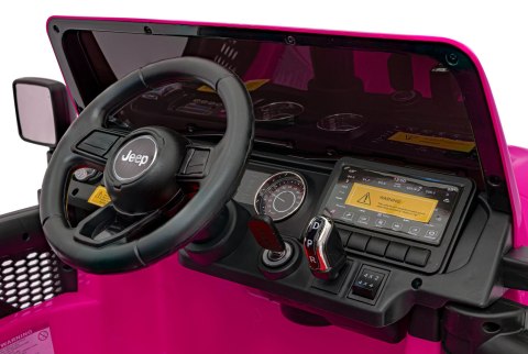 Pojazd Jeep Wrangler Rubicon Różowy