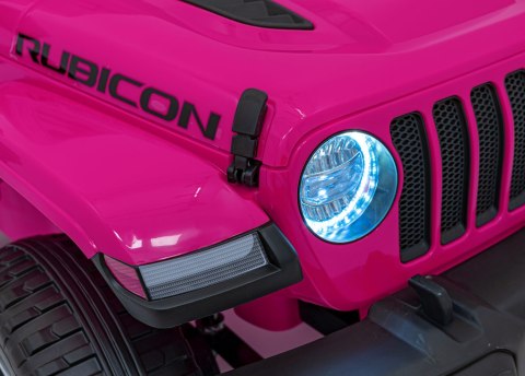 Pojazd Jeep Wrangler Rubicon Różowy