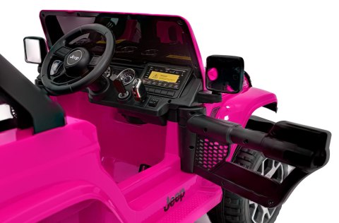 Pojazd Jeep Wrangler Rubicon Różowy