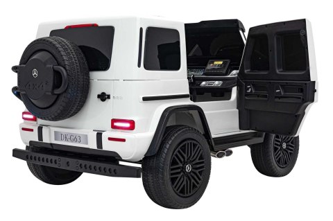 Pojazd Mercedes Benz G63 AMG XXL STRONG Biały