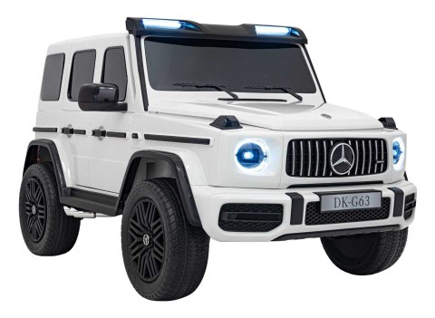 Pojazd Mercedes Benz G63 AMG XXL STRONG MP4 Biały