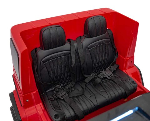 Pojazd Mercedes Benz G63 AMG XXL STRONG MP4 Czerwony