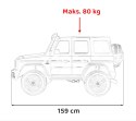 Pojazd Mercedes Benz G63 AMG XXL STRONG MP4 Czerwony