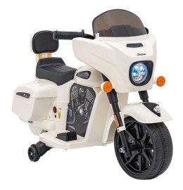 Pojazd Chopper INDIAN Biały motocykl dla dziecka