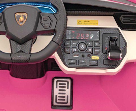 Pojazd Lamborghini SIAN Różowy
