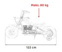 Pojazd Motorek Chopper Warrior Pomarańczowy
