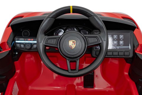 Pojazd Porsche Spyder RS 718 Czerwony