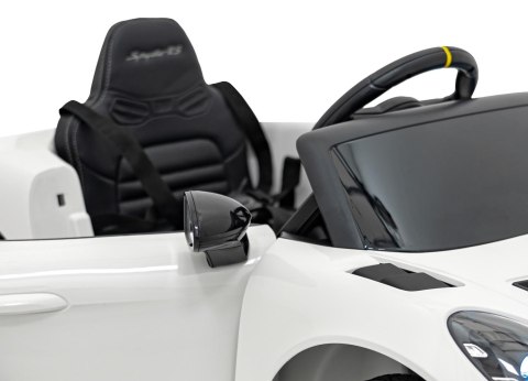 Pojazd Porsche Spyder RS 718 Lakier Biały