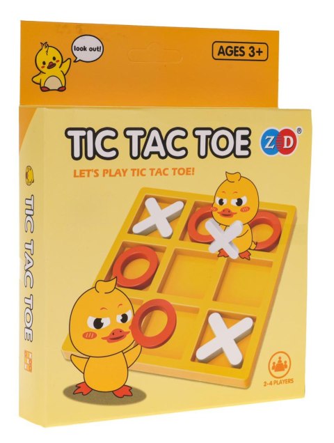 Gra Logiczna Kółko i Krzyżyk MINI Kaczka