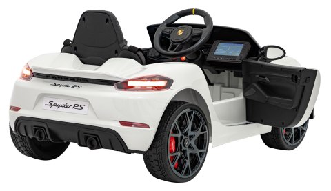 Pojazd Porsche Spyder RS 718 Biały