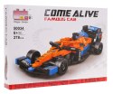 Zestaw Klocków Bolid F1 Pomarańczowy 278el.