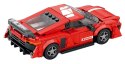 Zestaw Klocków Auto Sportowe Czerwone 373el.