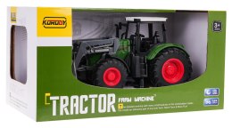 Zielony Traktor ze Spychem