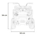 Pojazd Quad ATV Robust 01 Czarny