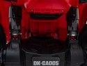 Quad Can Am Outlander ATV z Pilotem Czerwony