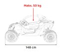 Pojazd Buggy Maverick Turbo RR STRONG Różowy