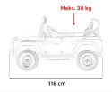 Pojazd Land Rover Defender 110 SVX Concept Różowy