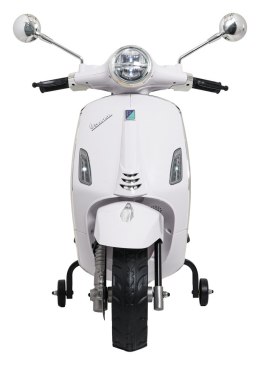 Pojazd Skuter Vespa ROMA Biały motorek dla dziecka