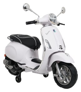 Pojazd Skuter Vespa ROMA Biały motorek dla dziecka