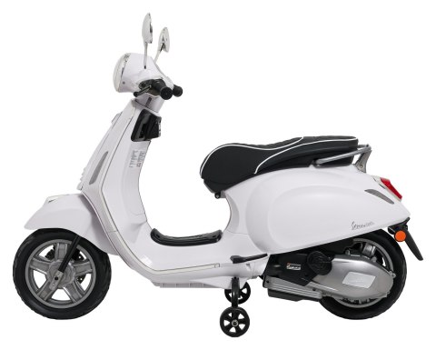 Pojazd Skuter Vespa ROMA Biały motorek dla dziecka