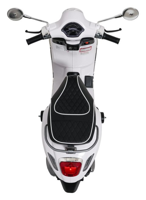 Pojazd Skuter Vespa ROMA Biały motorek dla dziecka