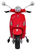 Pojazd Skuter Vespa ROMA Czerwony
