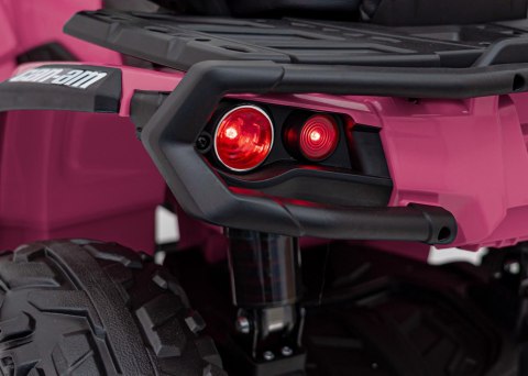 Quad Can Am Outlander ATV Różowy