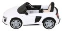 Audi R8 LIFT Samochodzik na akumulator Biały + Pilot