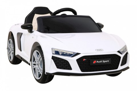 Audi R8 LIFT Samochodzik na akumulator Biały + Pilot