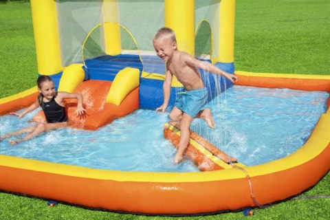 Dmuchany Plac zabaw Park wodny dla dzieci 3-8 lat BESTWAY 365x340x152cm + Jumping + Zjeżdżalnia