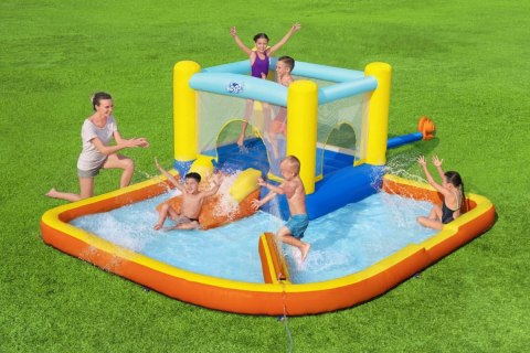 Dmuchany Plac zabaw Park wodny dla dzieci 3-8 lat BESTWAY 365x340x152cm + Jumping + Zjeżdżalnia