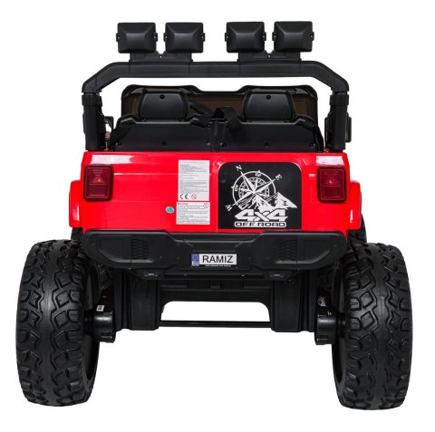 Pojazd Extreme Sport 4x4 Zmienna Wielkość Czerwony