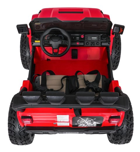 Pojazd Extreme Sport 4x4 Zmienna Wielkość Czerwony