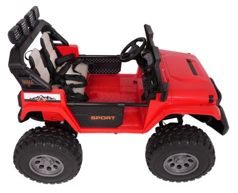 Pojazd Extreme Sport 4x4 Zmienna Wielkość Czerwony