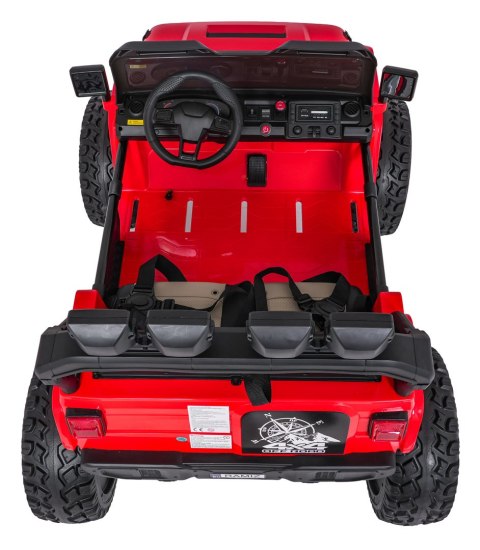 Pojazd Extreme Sport 4x4 Zmienna Wielkość Czerwony