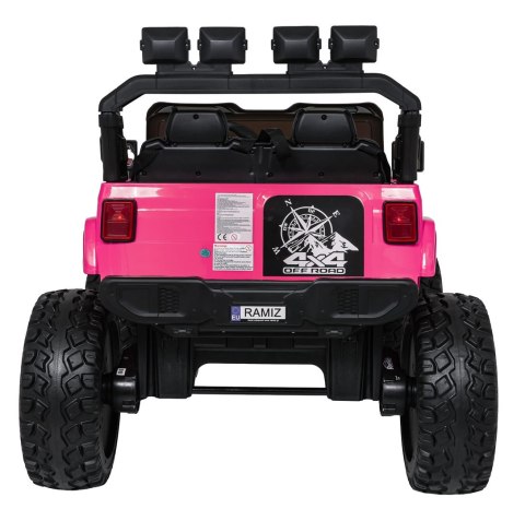 Pojazd Extreme Sport 4x4 Zmienna Wielkość Różowy