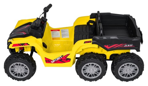 Pojazd Quad Sport TX ATV Żółty