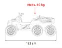 Pojazd Quad Sport TX ATV Żółty