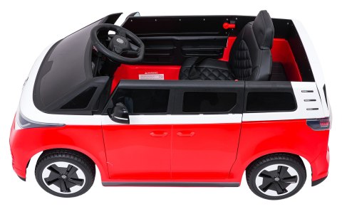 Pojazd Volkswagen ID BUZZ Czerwony