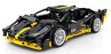Zestaw Klocków Auto Sportowe Czarne 589el.