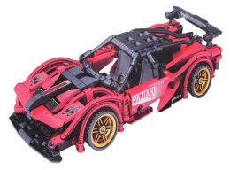 Zestaw Klocków Auto Sportowe Czerwone 482el.