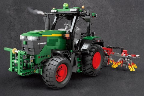 Zestaw Klocków Traktor Zielony + Akcesoria 1828el.