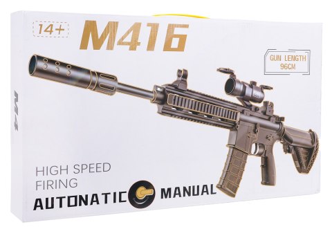 Karabin M416 Szary na Kulki Wodne + Akcesoria